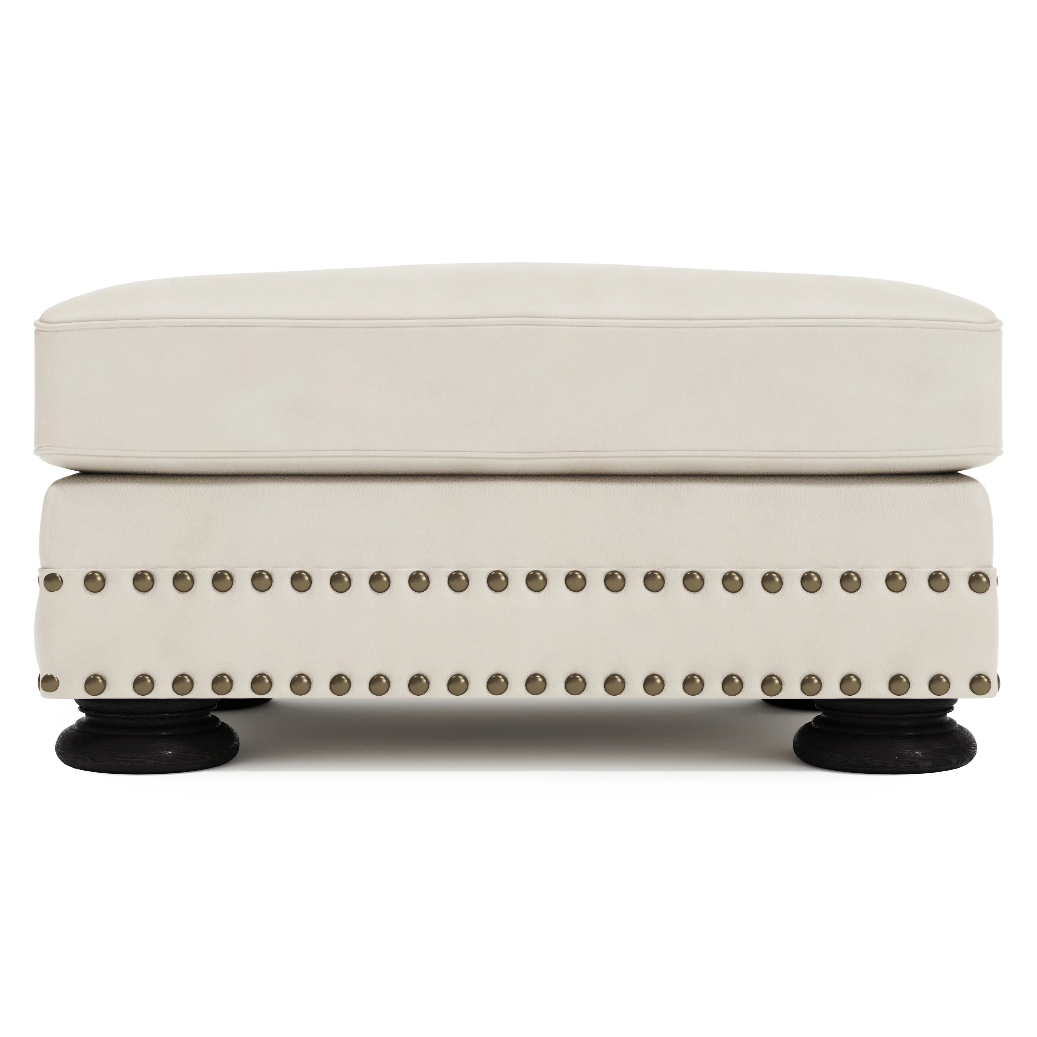 Foster Leather Ottoman Bernhardt Living