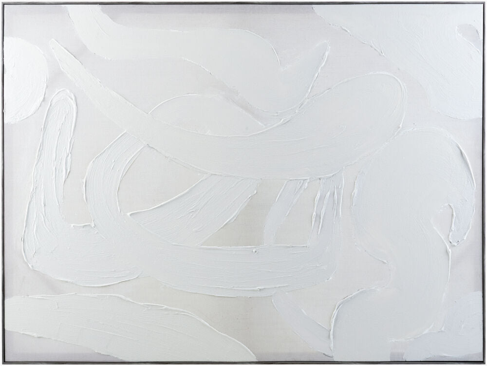 Arjan Framed Art — Gray/Taupe Livabliss Wall Art