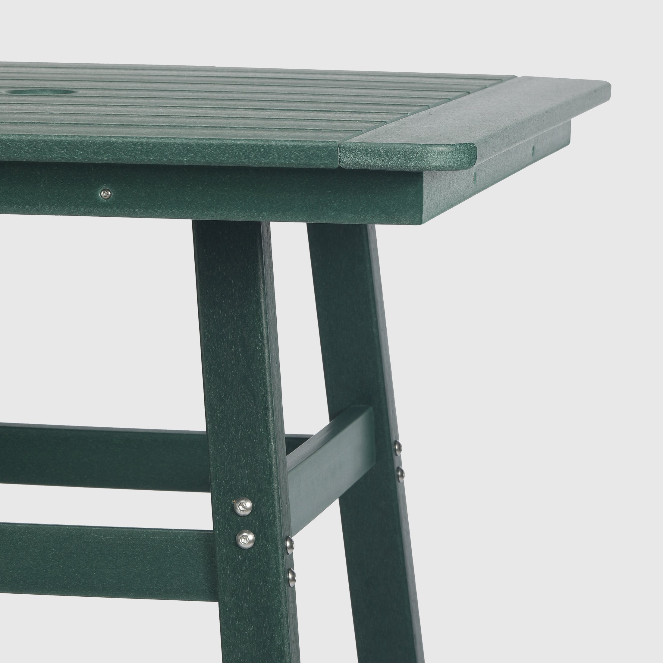 Stockholm All-Weather Outdoor Square Counter Table (31" Top) Seahawk Designs Patio Bar Tables