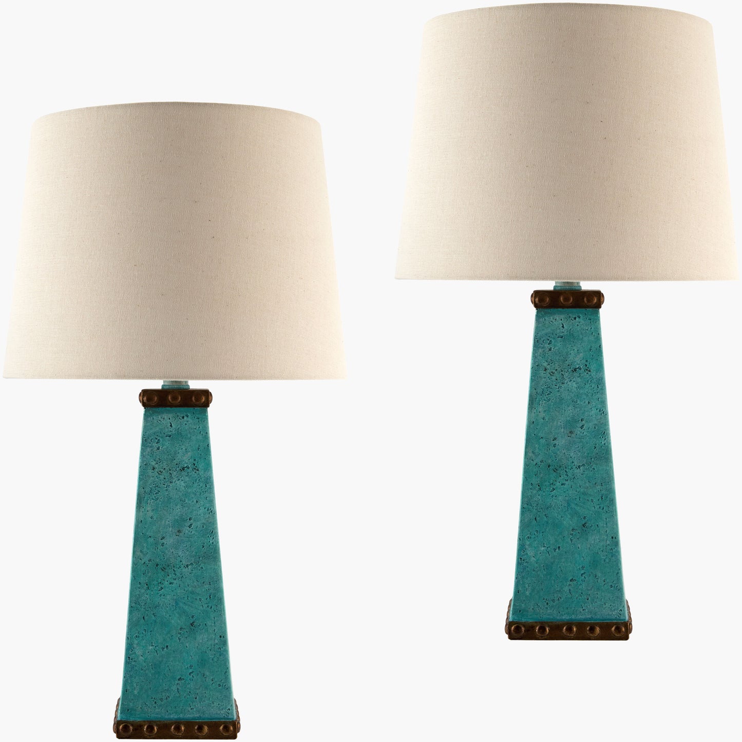 Arkos Accent Table Lamp — Light Gray