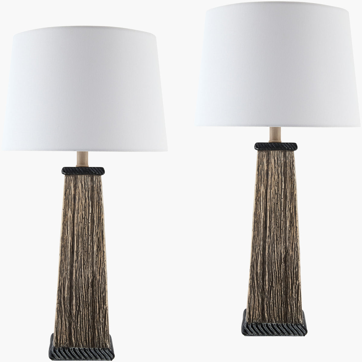 Arkos Accent Table Lamp — Light Gray