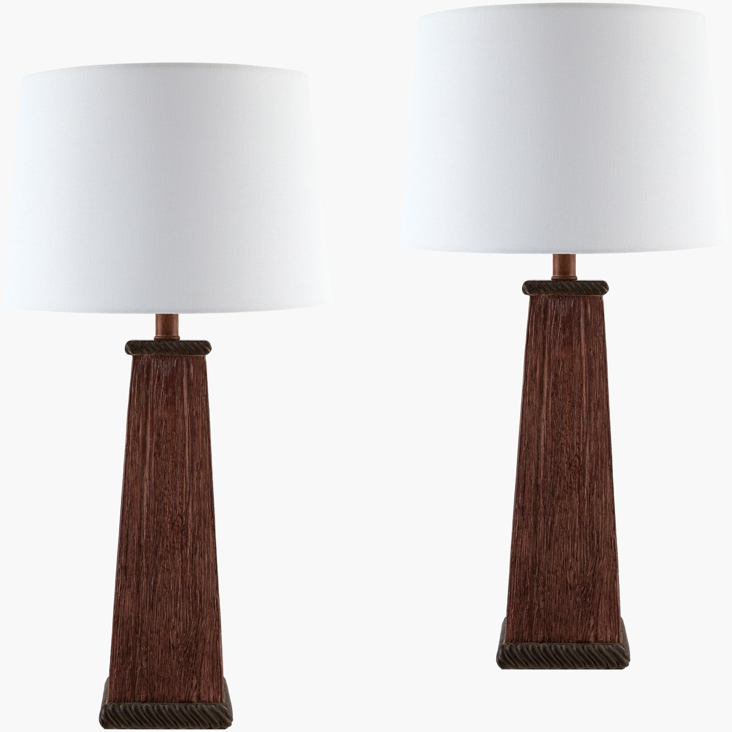Arkos Accent Table Lamp — Dark Brown