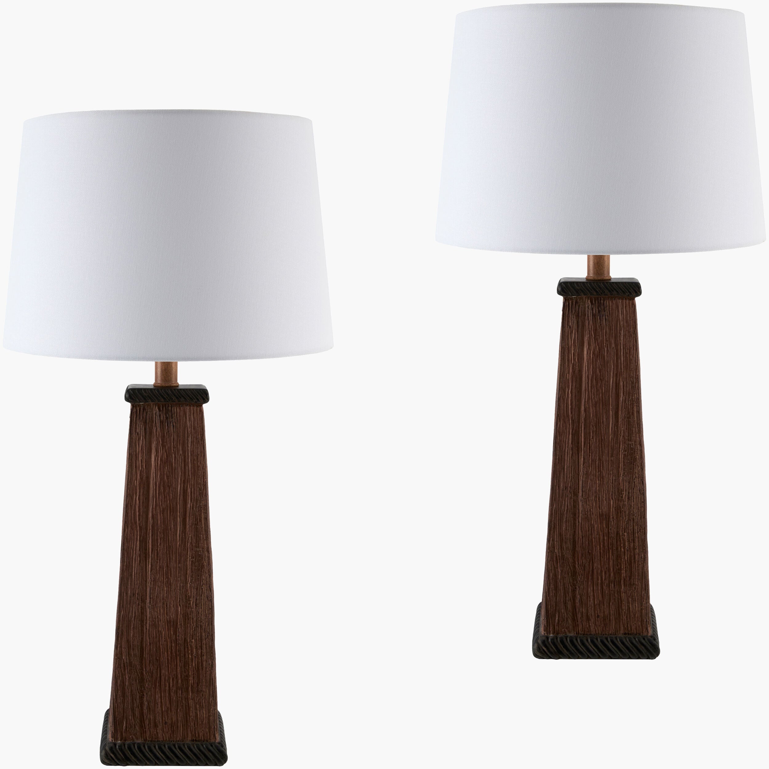 Arkos Accent Table Lamp — Brown