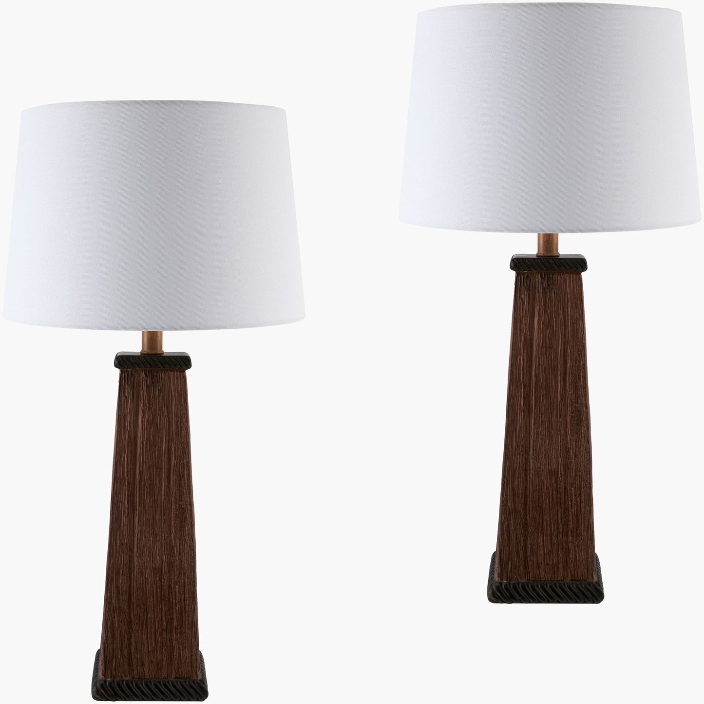 Arkos Accent Table Lamp — Brown
