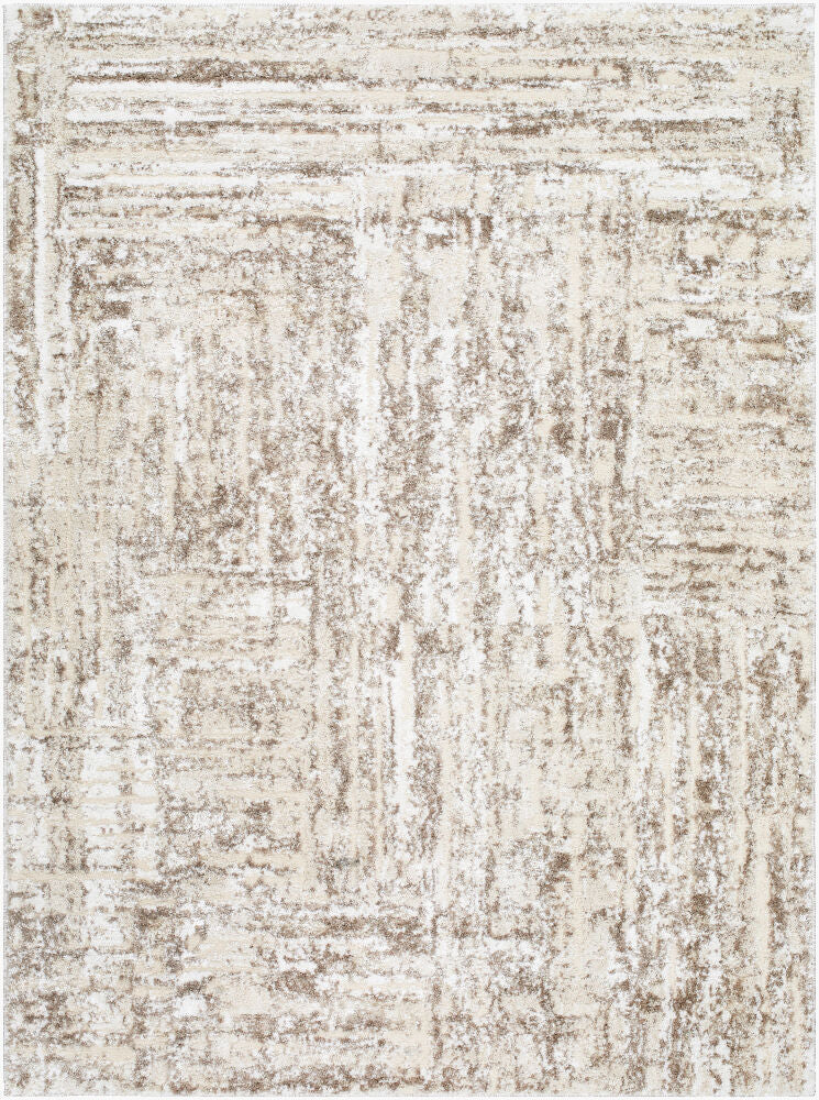 Andorra Plus Machine Woven Rug — Ivory/Light Beige