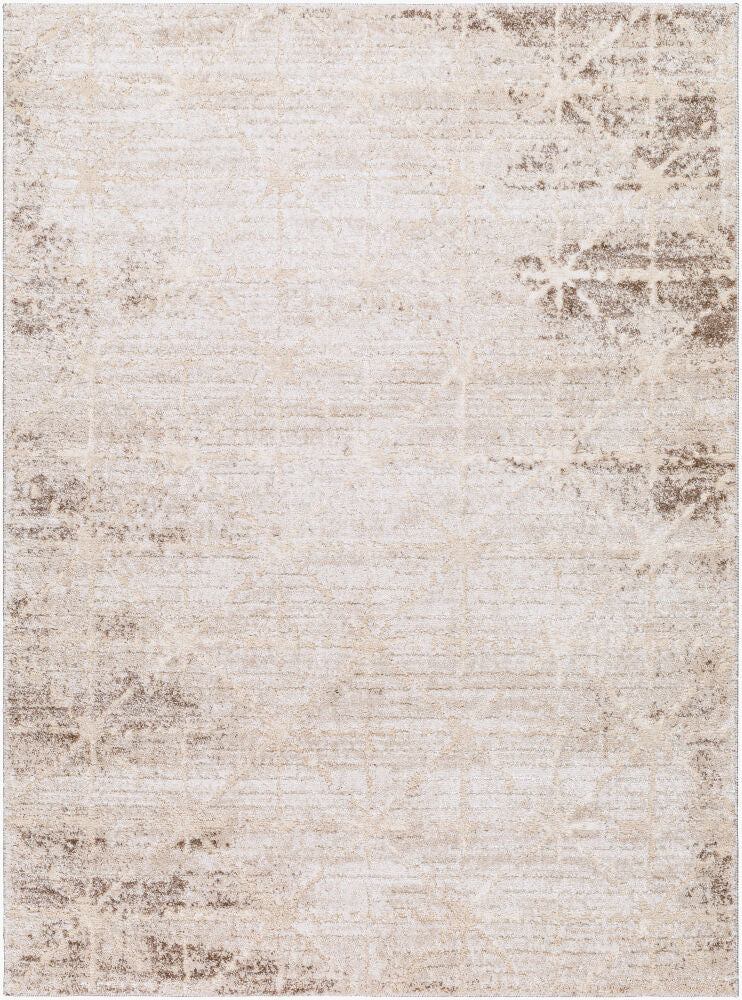 Andorra Plus Machine Woven Rug — Ivory/Light Beige