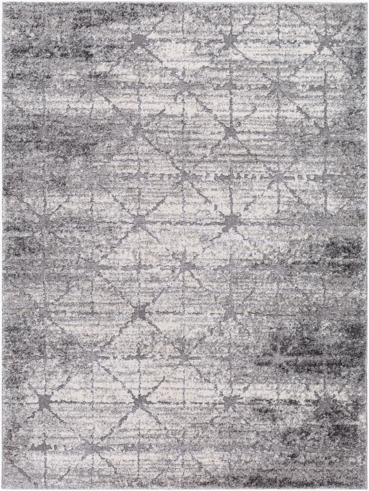 Andorra Plus Machine Woven Rug — Black/Charcoal