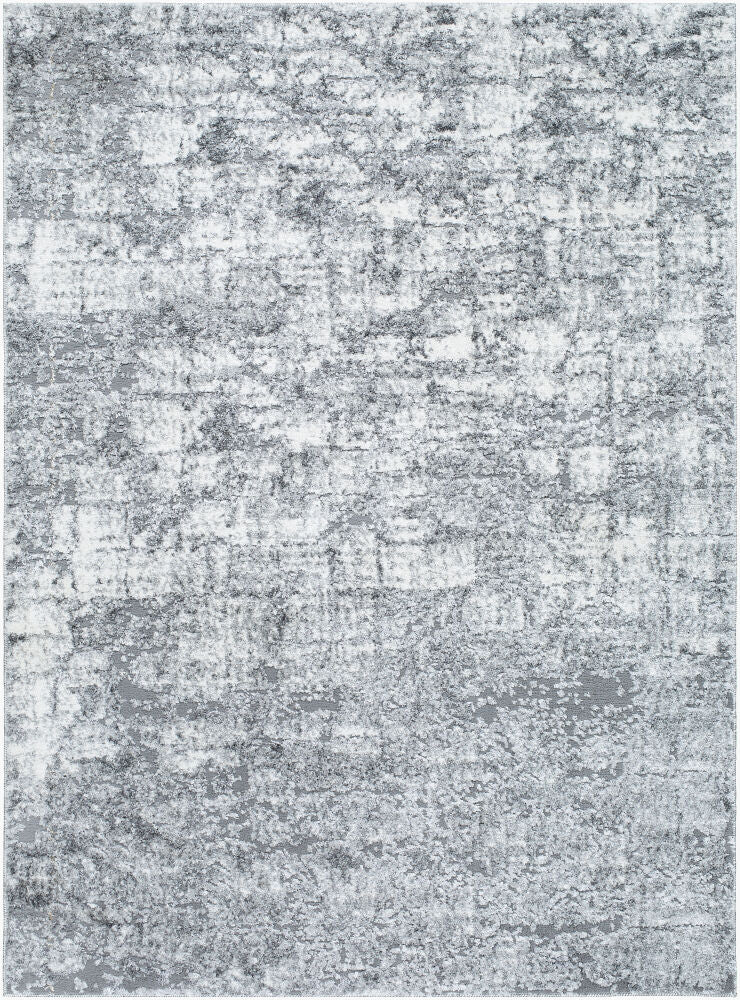 Andorra Plus Machine Woven Rug — Black/Charcoal Livabliss Area Rug