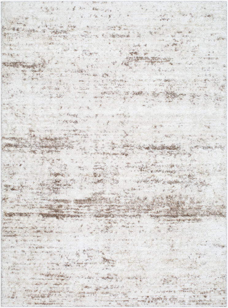 Andorra Plus Machine Woven Rug — Ivory/Light Beige Livabliss Area Rug
