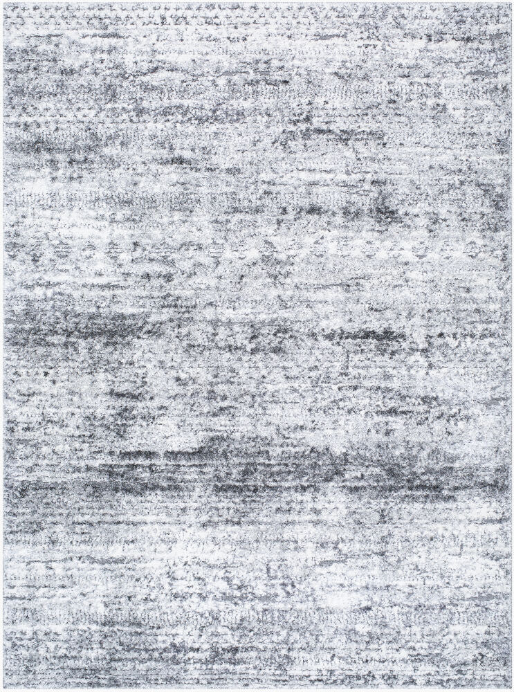 Andorra Plus Machine Woven Rug — Black/Charcoal Livabliss Area Rug