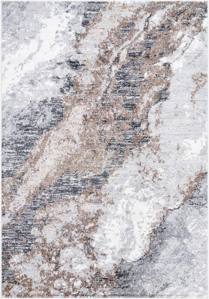 Andorra Plus Machine Woven Rug — Ivory/Light Beige Livabliss Area Rug