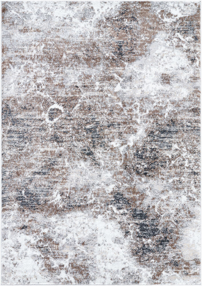 Andorra Plus Machine Woven Rug — Black/Ivory