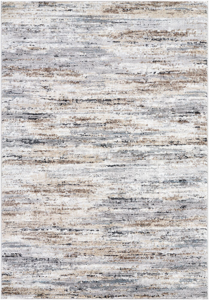 Andorra Plus Machine Woven Rug — Black/Ivory