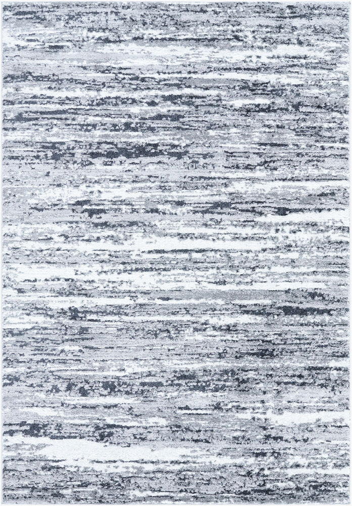 Andorra Plus Machine Woven Rug — Black/Ivory