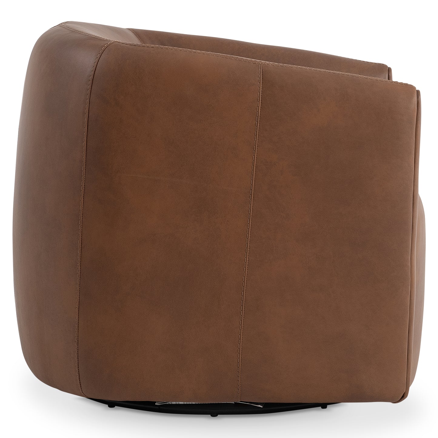 Aline Leather Swivel Chair