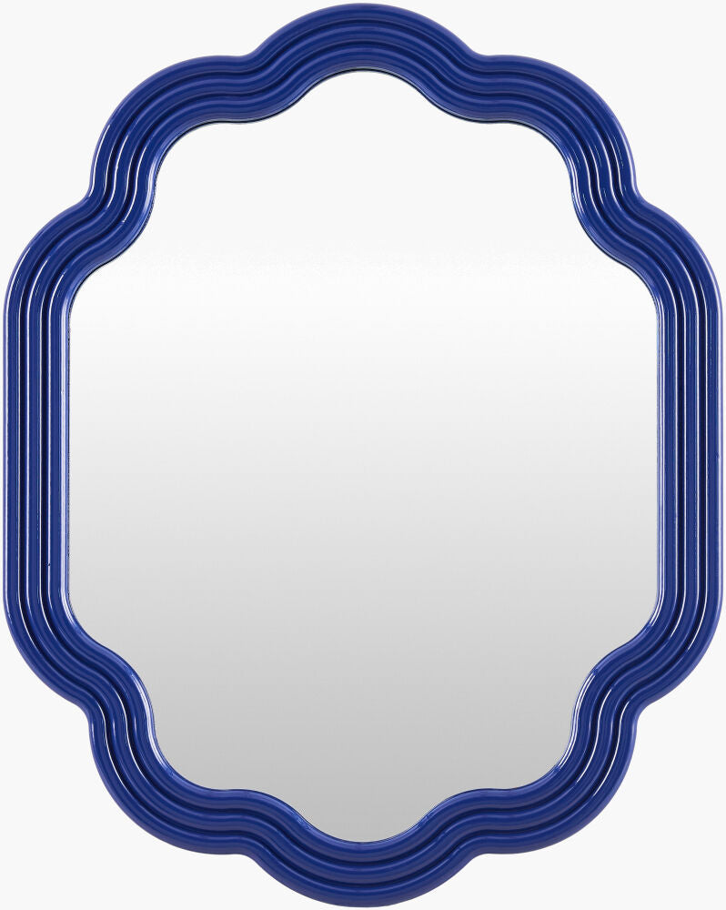 Aysun Accent Mirror — Blue Livabliss Wall Mirror