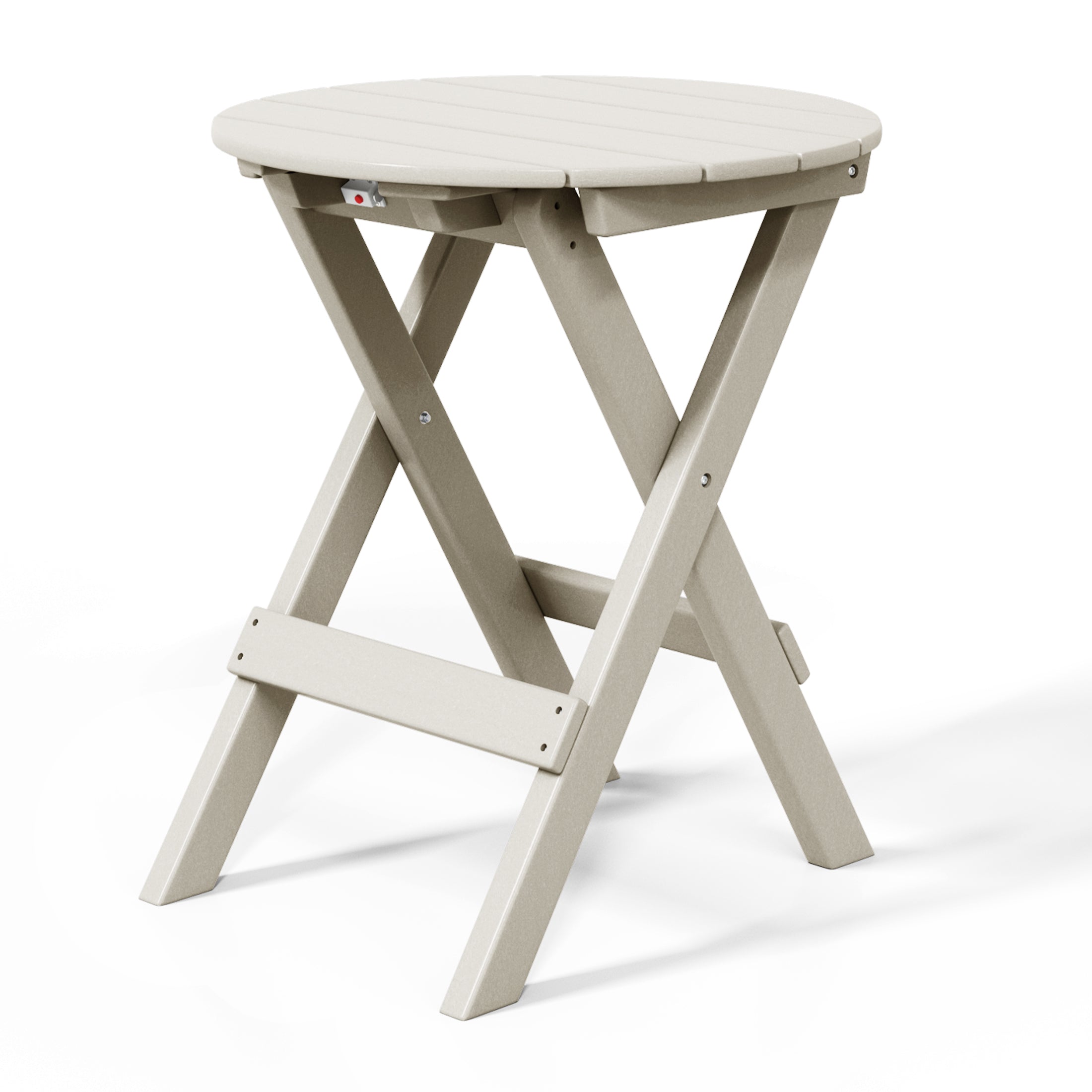 Tuscany All-Weather Outdoor Patio Round Folding Dining Table (24" Top) Seahawk Designs Patio Dining Tables