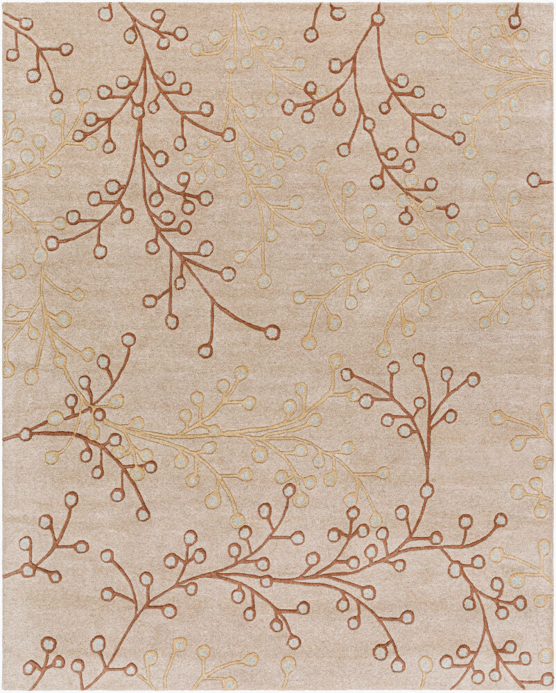 Athena Handmade Rug — Dark Brown/Gray Livabliss Area Rug