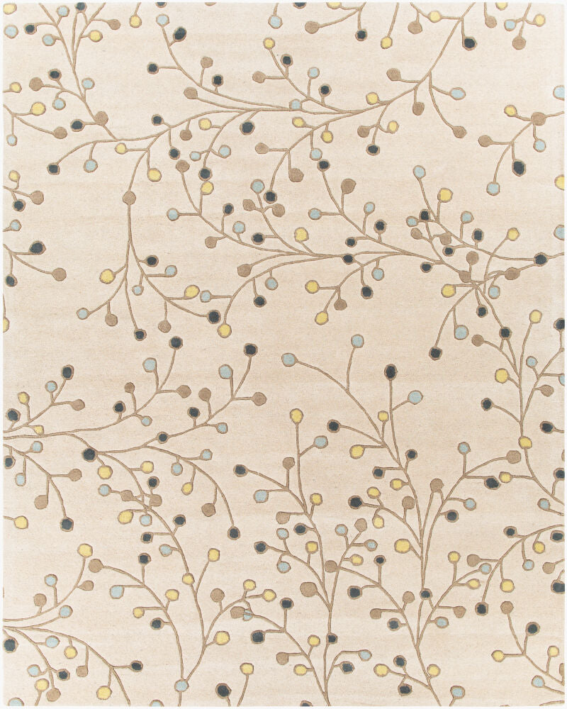Athena Handmade Rug — Brown/Denim Livabliss Area Rug