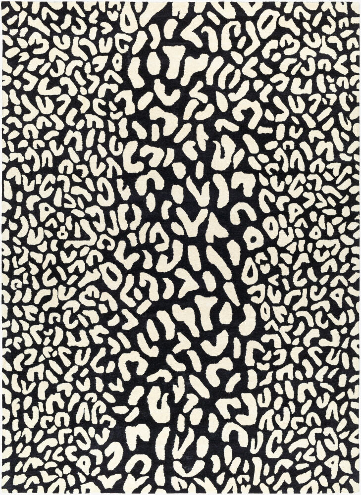 Athena Handmade Rug — Black/Cream Livabliss Area Rug