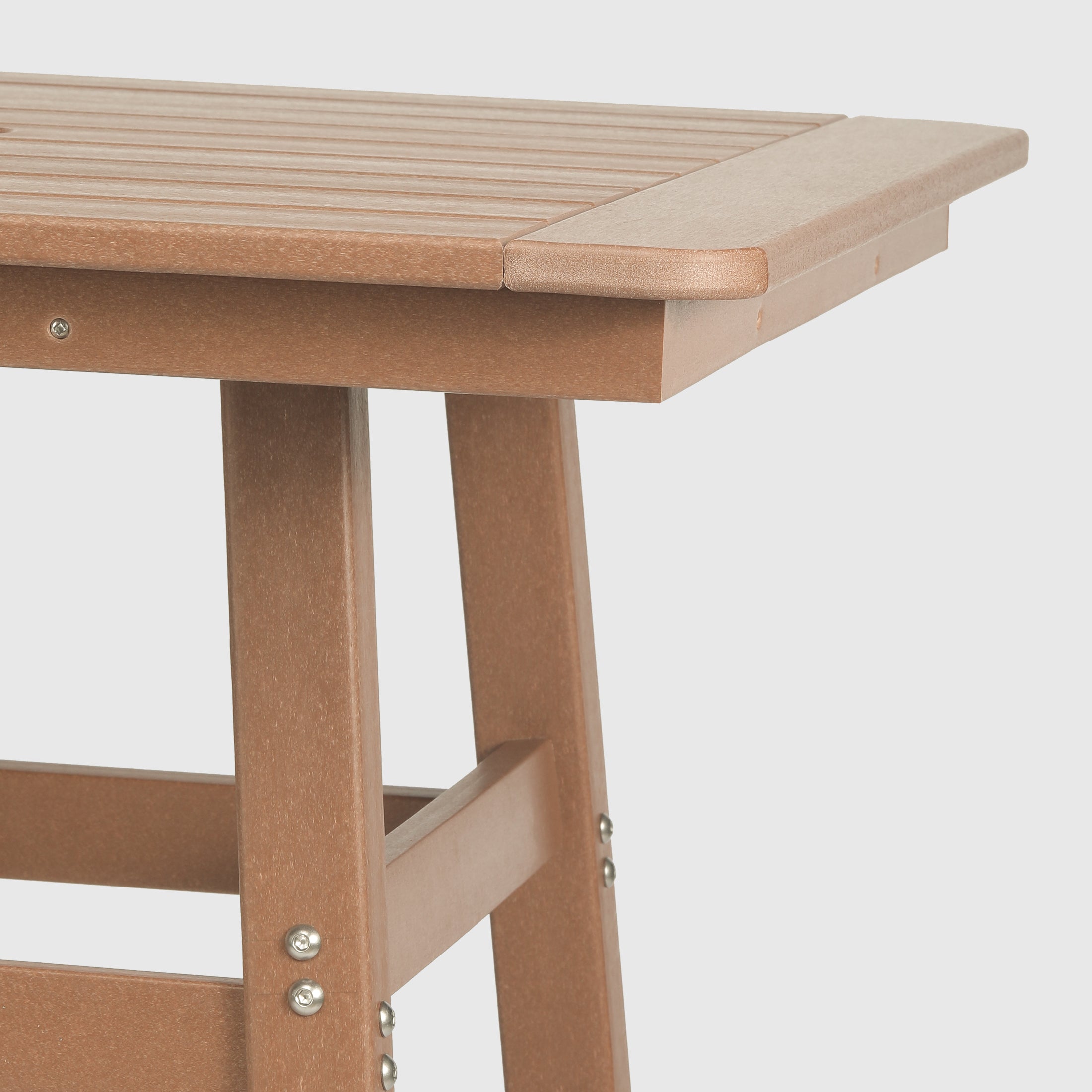 Stockholm All-Weather Outdoor 30" Square Bar Table (42" Height) Seahawk Designs Patio Bar Tables