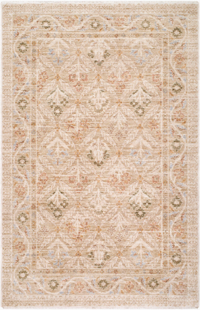 Autumn Machine Woven Rug — Brown/Ivory Livabliss Area Rug