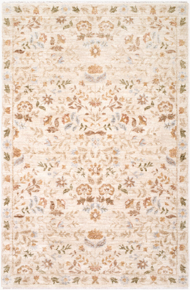 Autumn Machine Woven Rug — Brown/Ivory Livabliss Area Rug