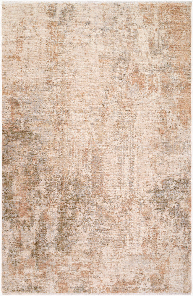 Autumn Machine Woven Rug — Brown/Ivory Livabliss Area Rug