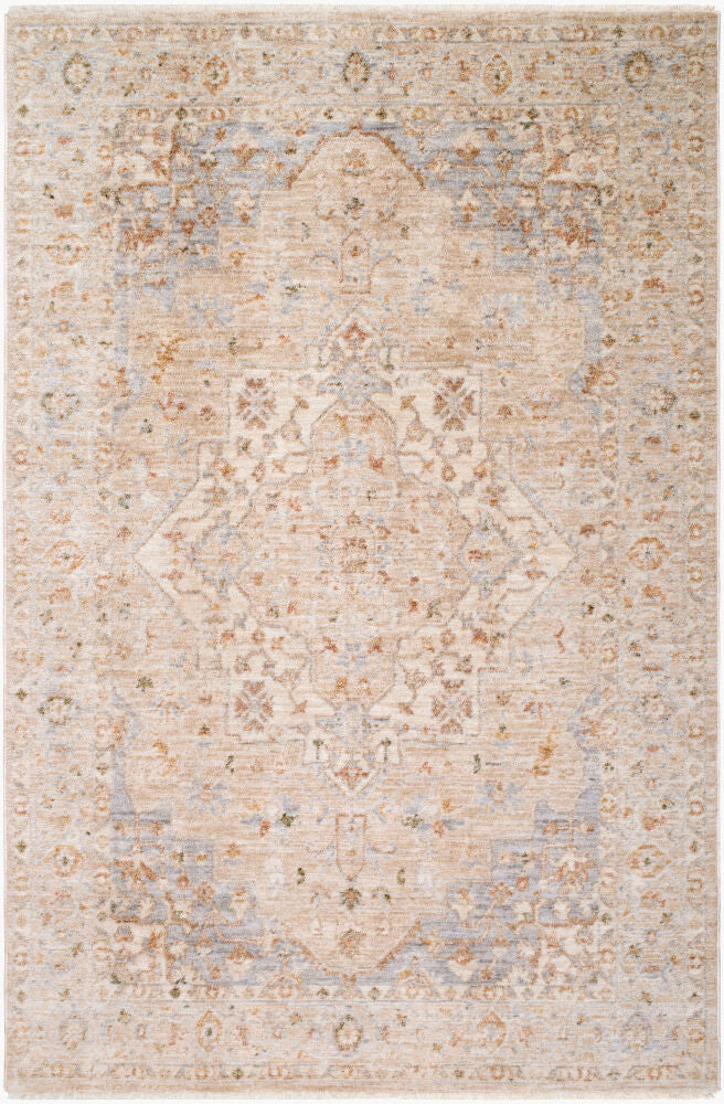 Autumn Machine Woven Rug — Brown/Ivory Livabliss Area Rug