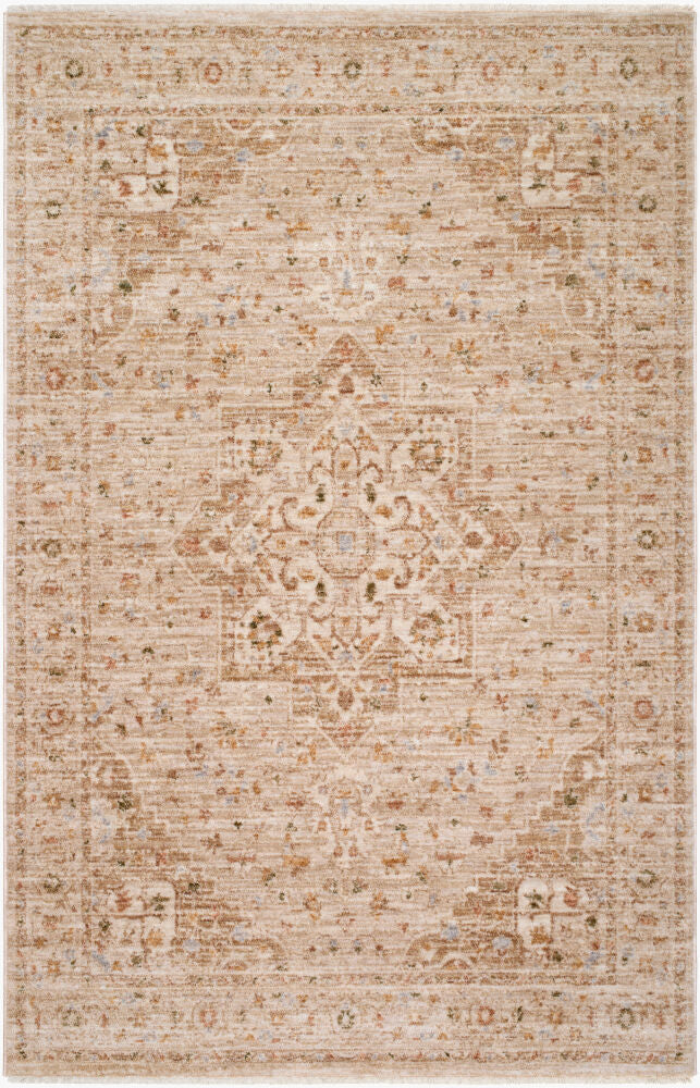 Autumn Machine Woven Rug — Brown/Ivory Livabliss Area Rug