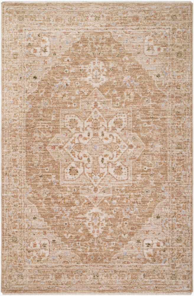 Autumn Machine Woven Rug — Brown/Ivory Livabliss Area Rug