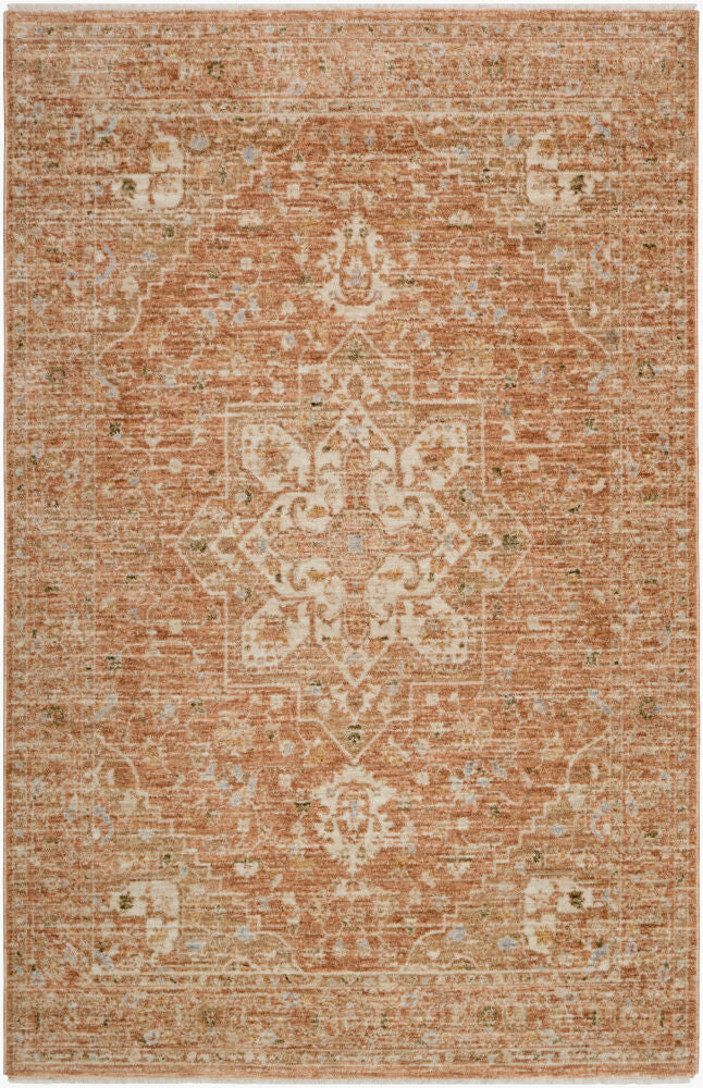 Autumn Machine Woven Rug — Brown/Ivory Livabliss Area Rug