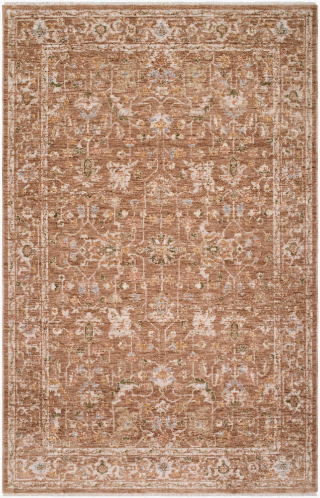 Autumn Machine Woven Rug — Brown/Ivory Livabliss Area Rug