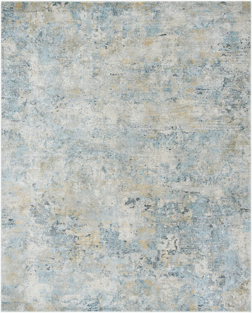 Avellino Machine Woven Rug — Deep Teal/Denim Livabliss Area Rug