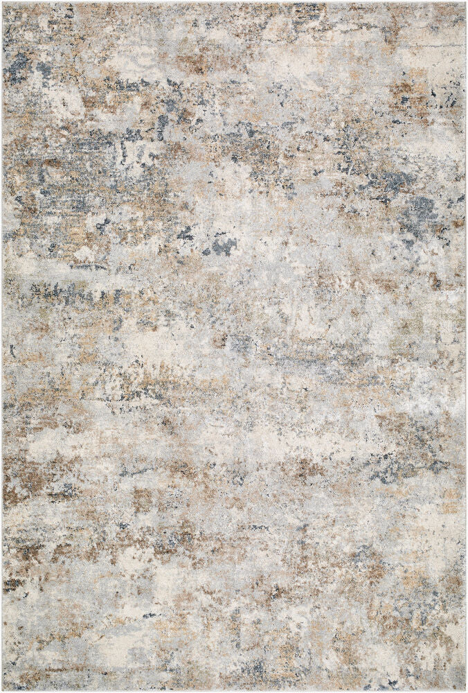 Avellino Machine Woven Rug — Deep Teal/Gray Livabliss Area Rug