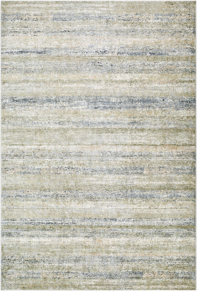 Avellino Machine Woven Rug — Deep Teal/Gray Livabliss Area Rug