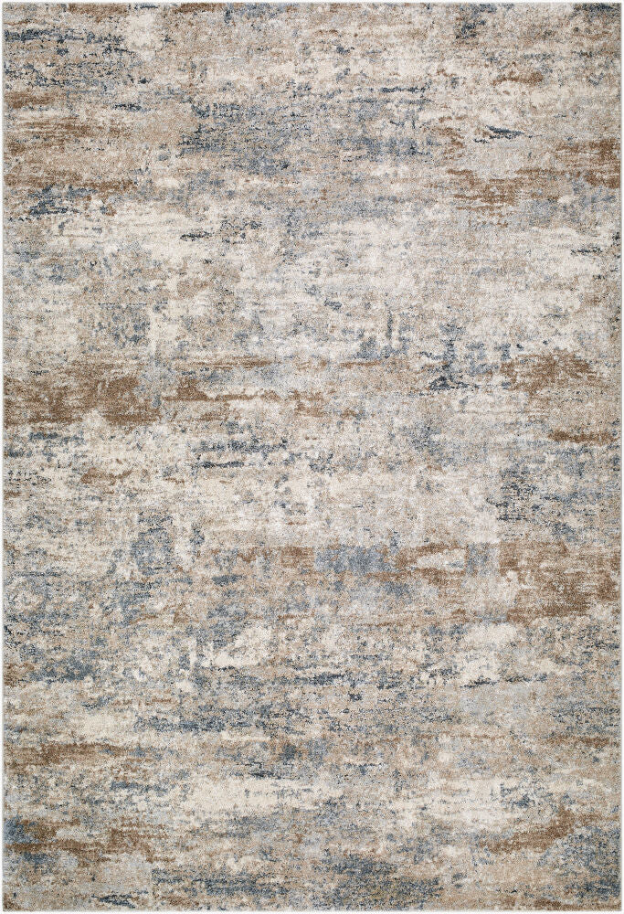Avellino Machine Woven Rug — Deep Teal/Gray Livabliss Area Rug
