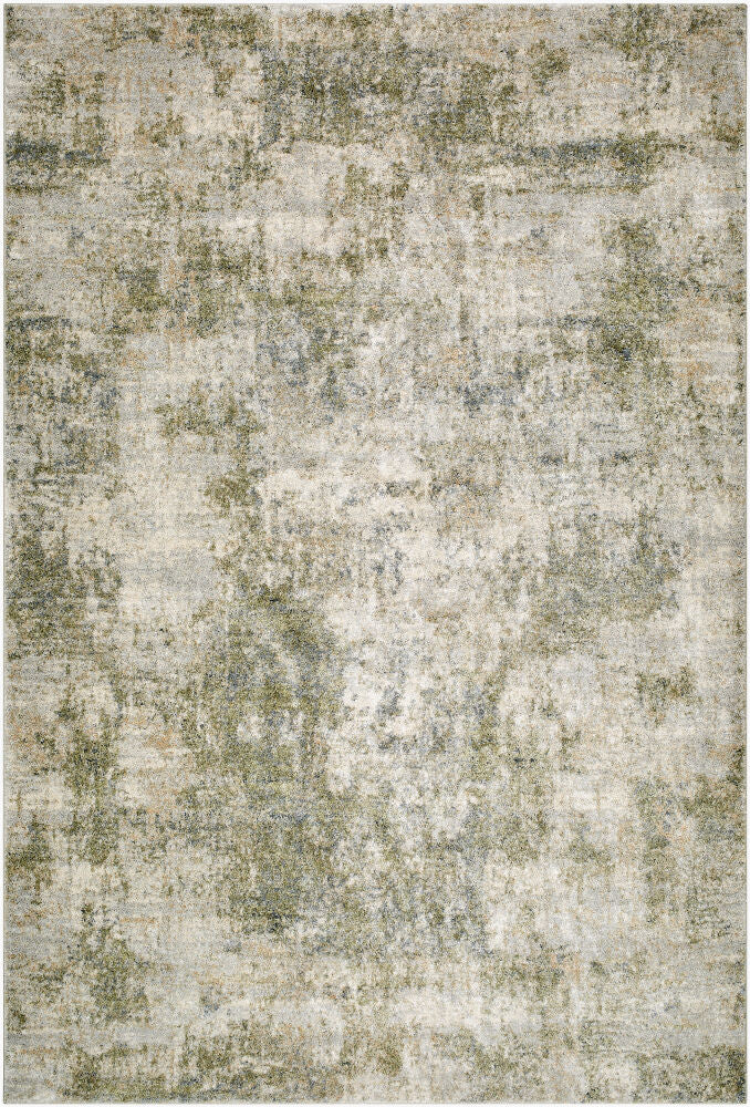 Avellino Machine Woven Rug — Deep Teal/Gray Livabliss Area Rug