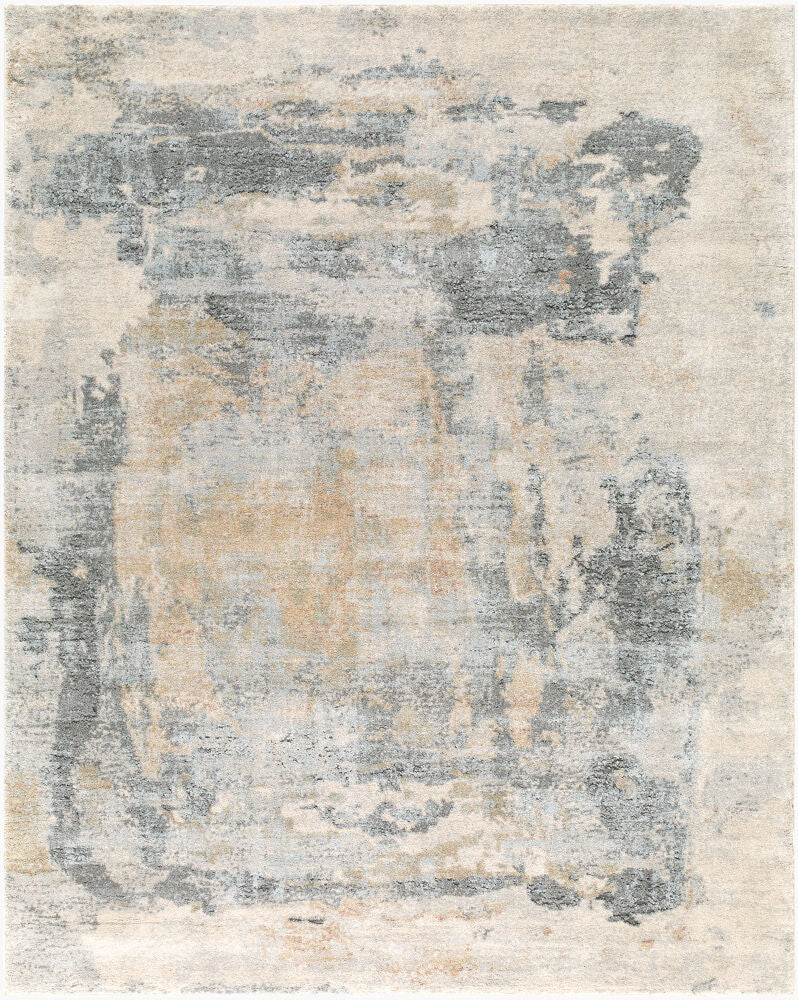 Avellino Machine Woven Rug — Deep Teal/Gray Livabliss Area Rug