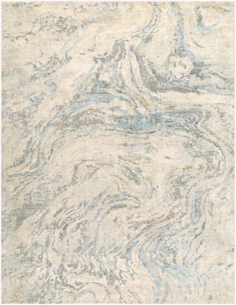 Avellino Machine Woven Rug — Deep Teal/Denim Livabliss Area Rug
