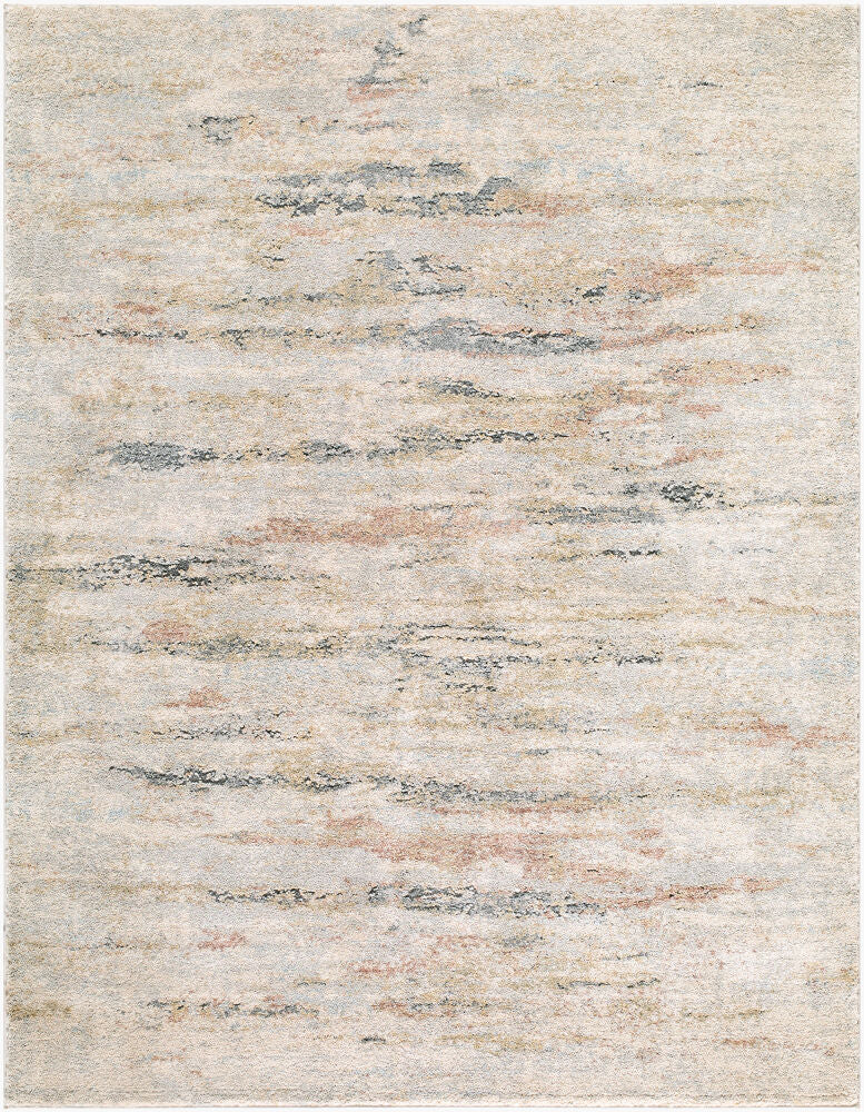 Avellino Machine Woven Rug — Deep Teal/Gray Livabliss Area Rug