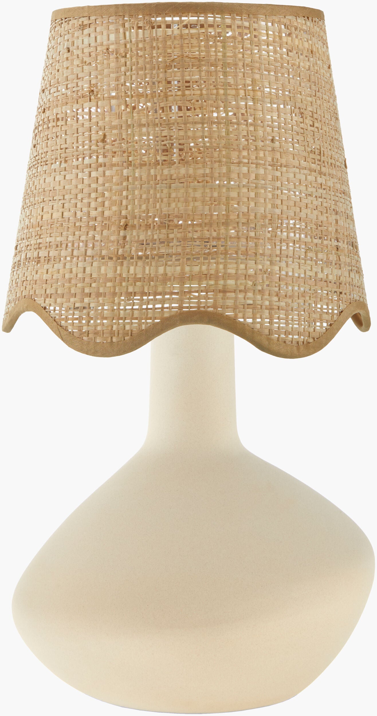 Aviara Accent Table Lamp — Cream
