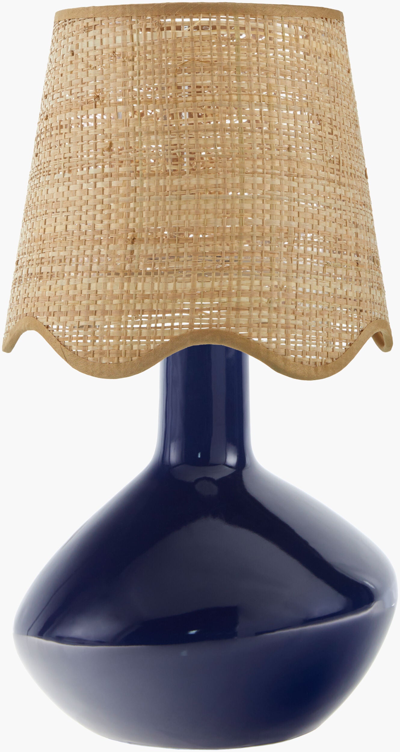 Aviara Accent Table Lamp — Dark Blue