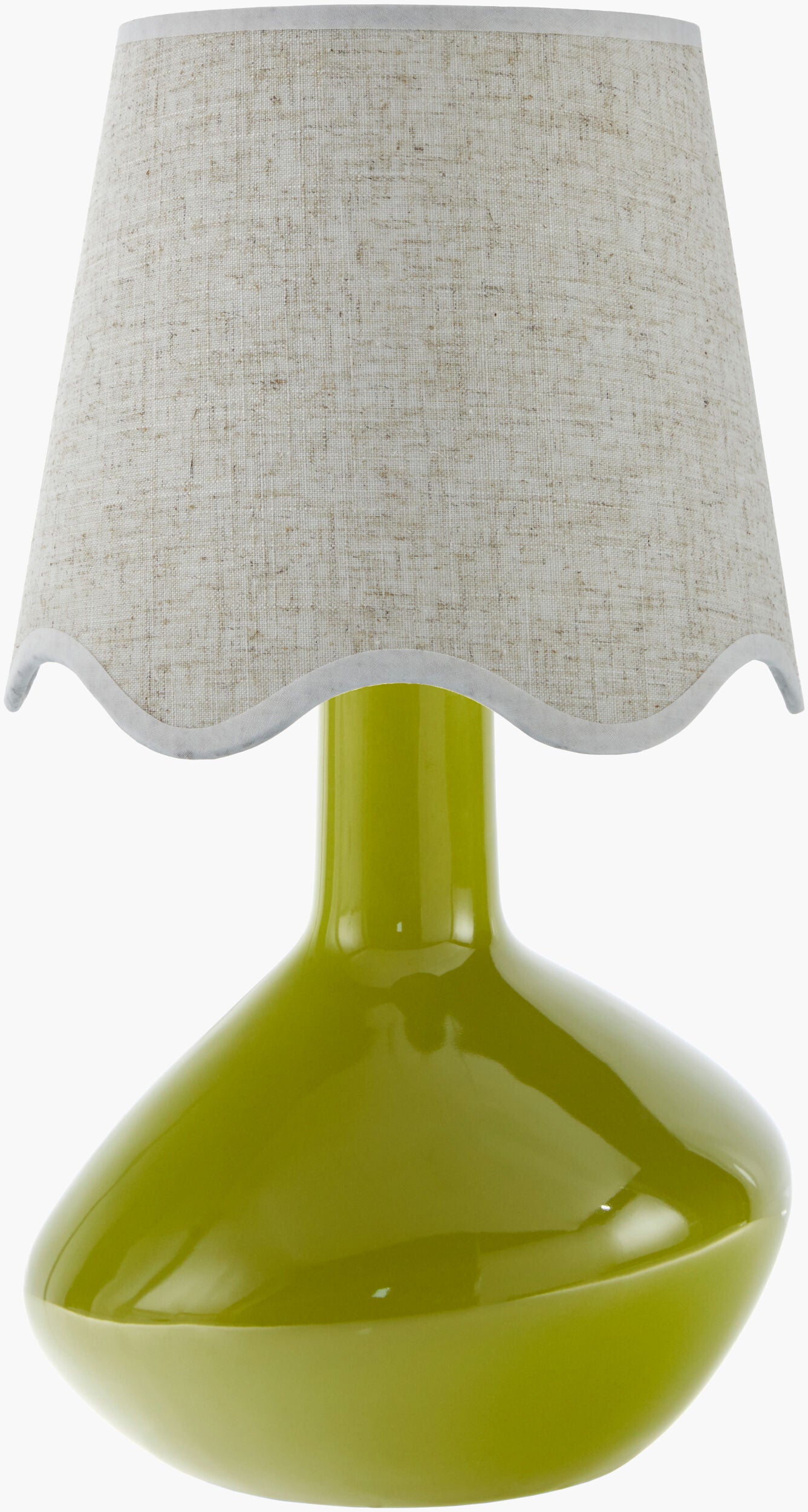 Aviara Accent Table Lamp — Green