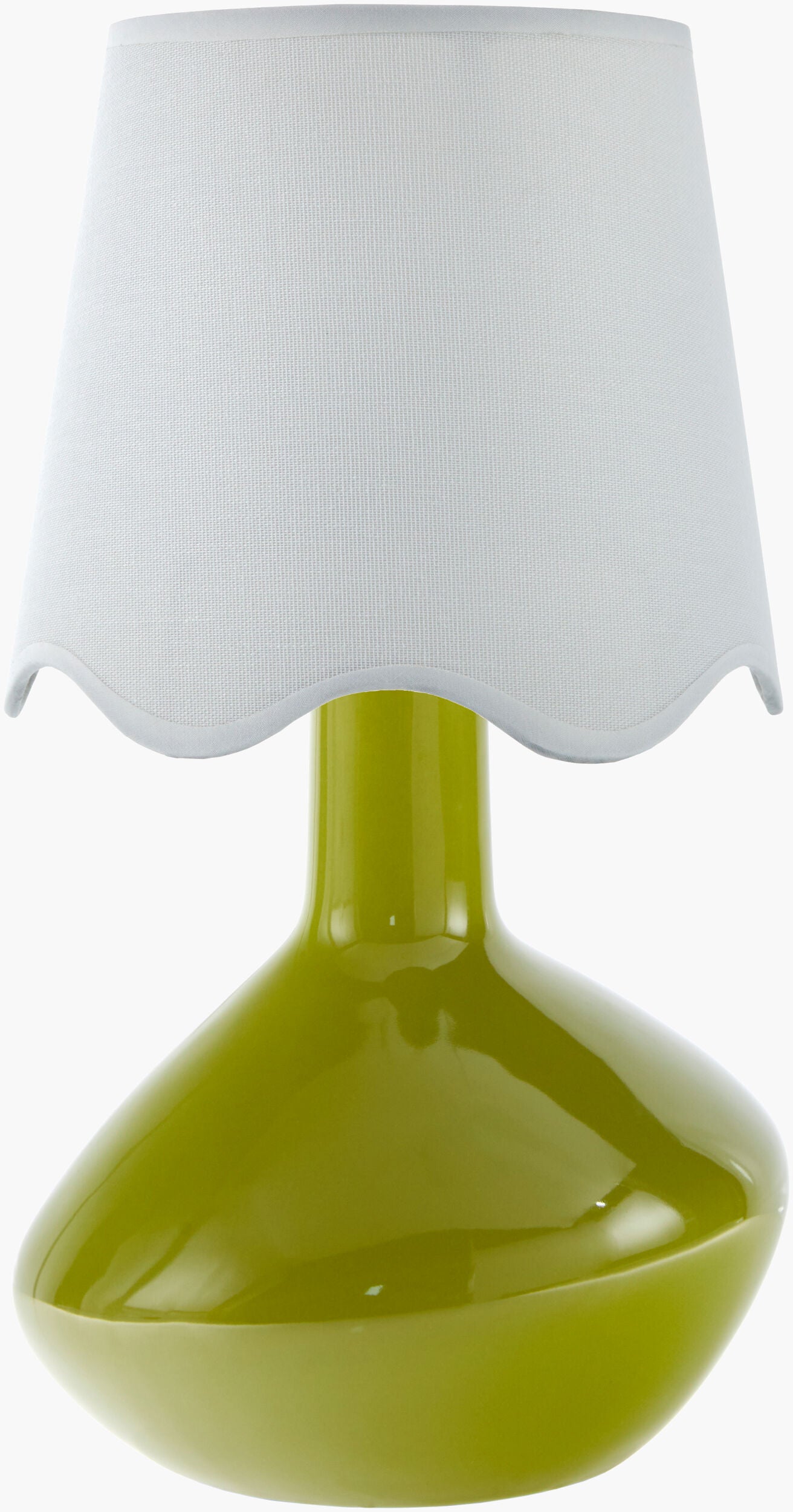 Aviara Accent Table Lamp — Green