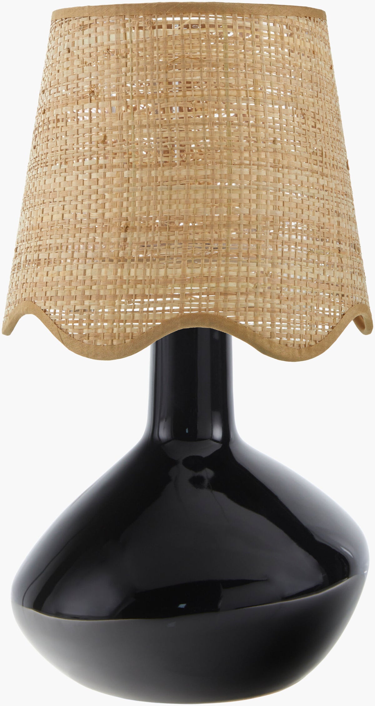 Aviara Accent Table Lamp — Black