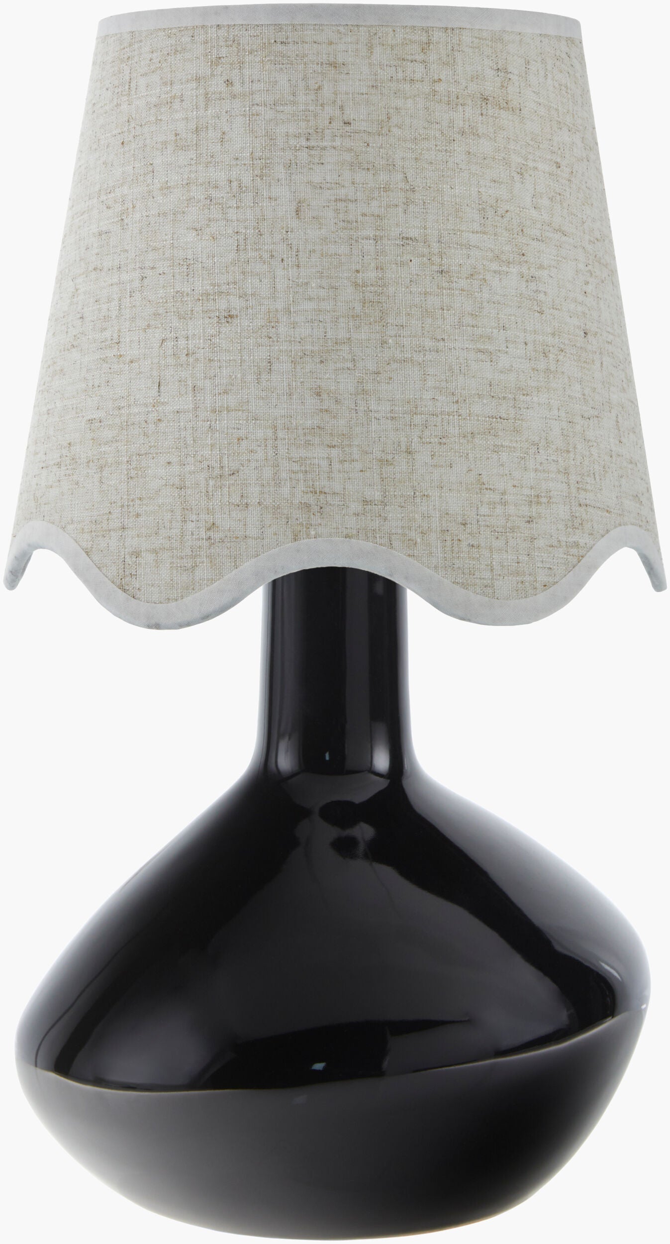 Aviara Accent Table Lamp — Black