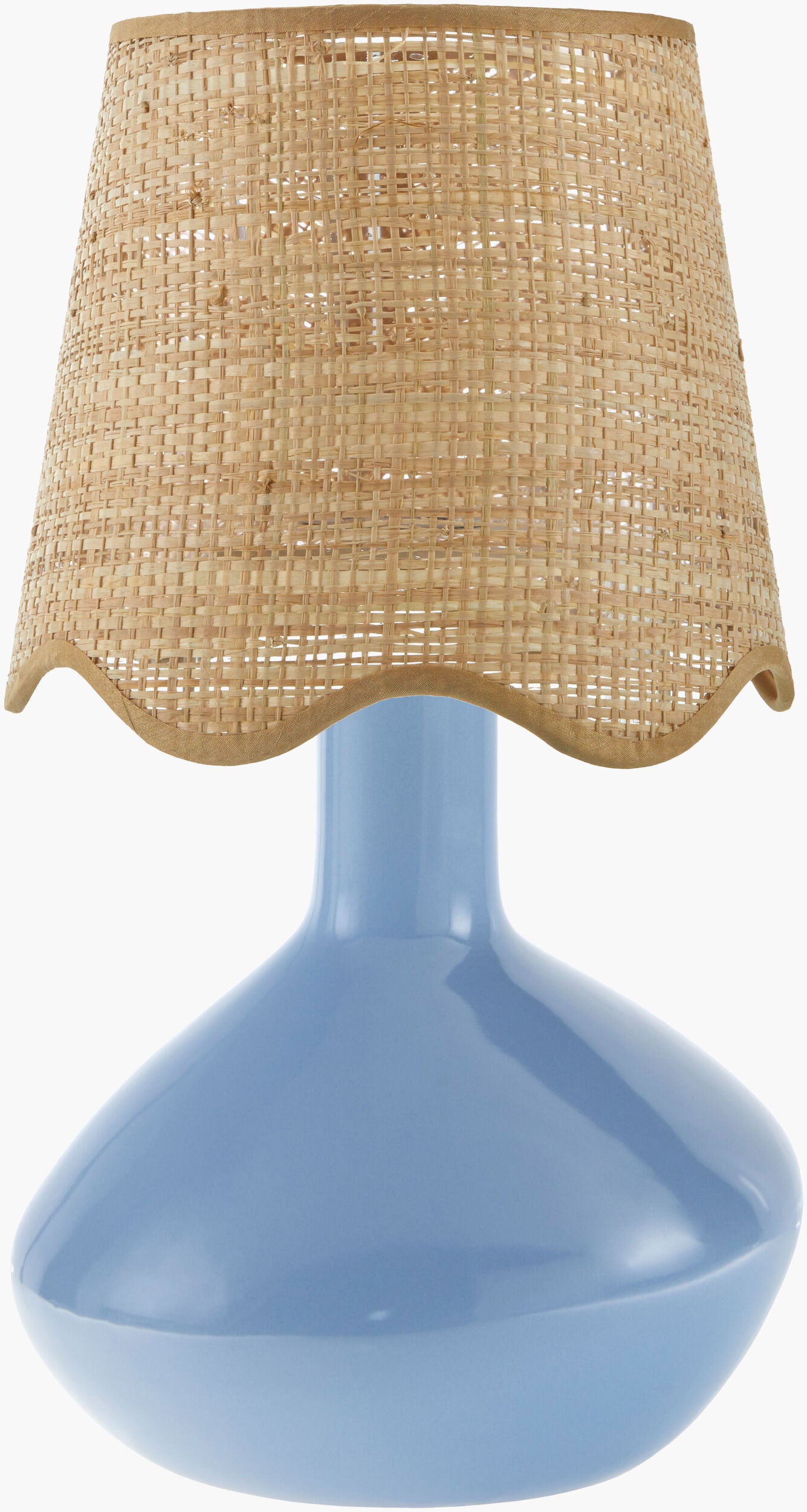 Aviara Accent Table Lamp — Blue