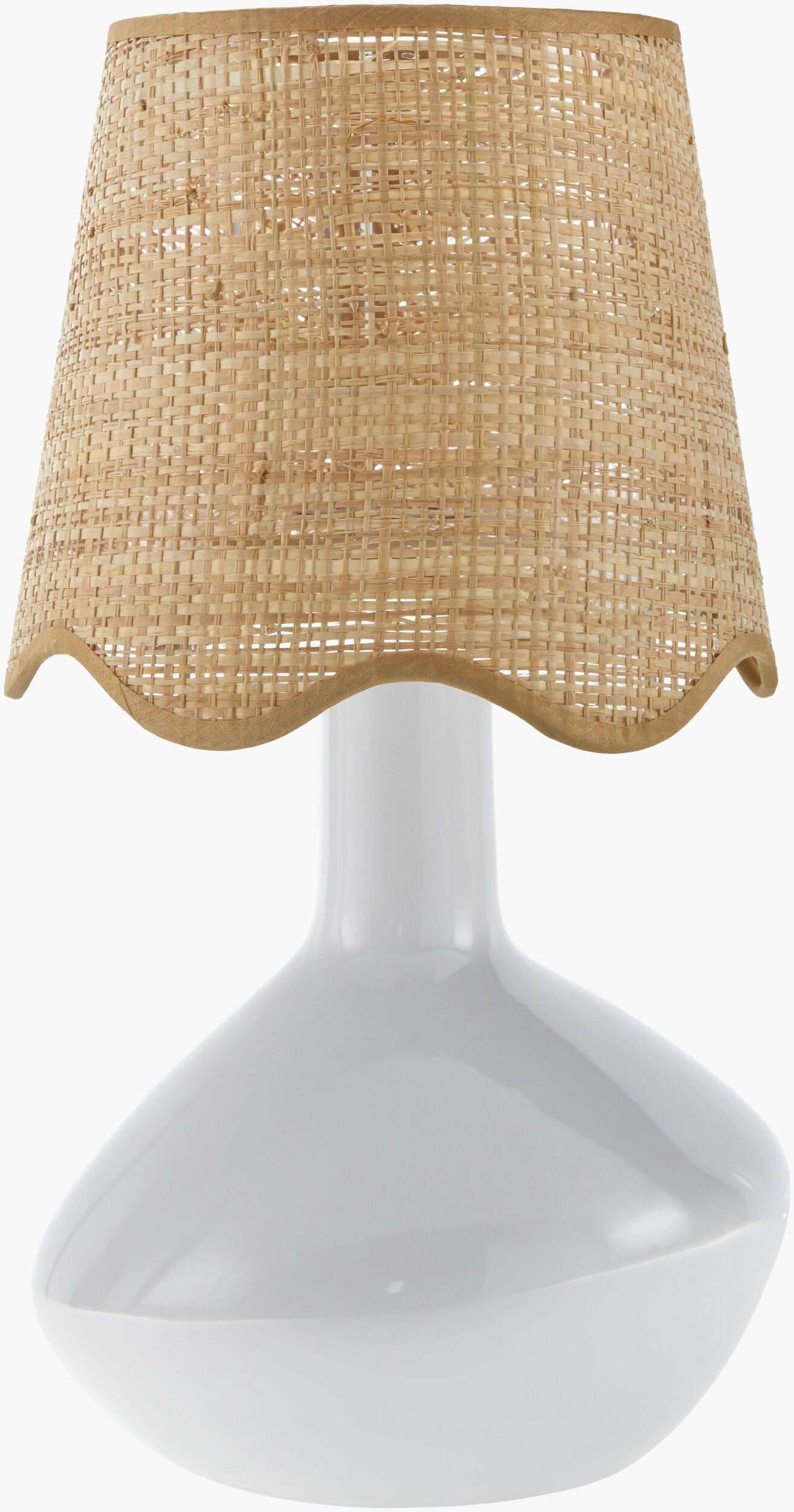 Aviara Accent Table Lamp — White