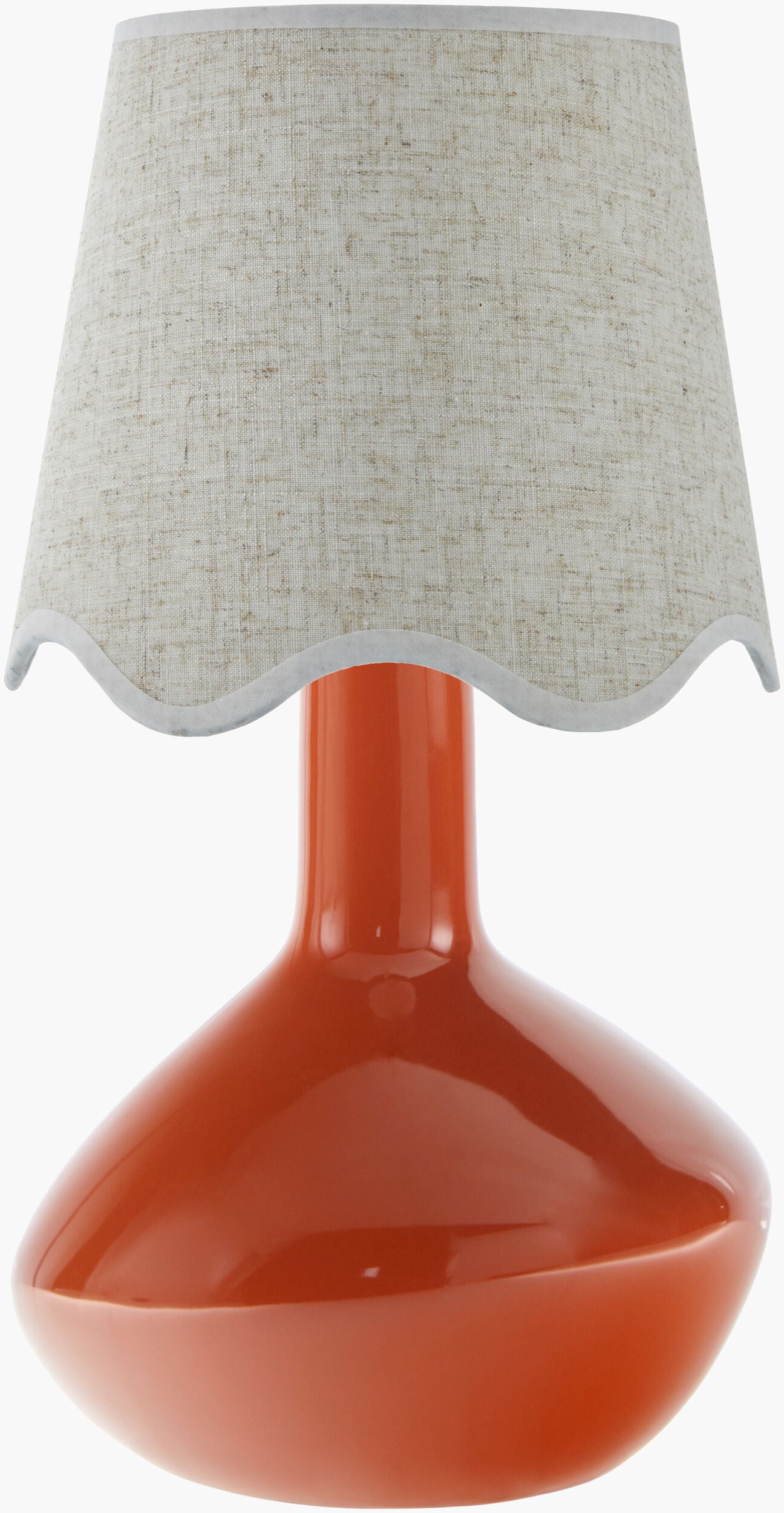 Aviara Accent Table Lamp — Red